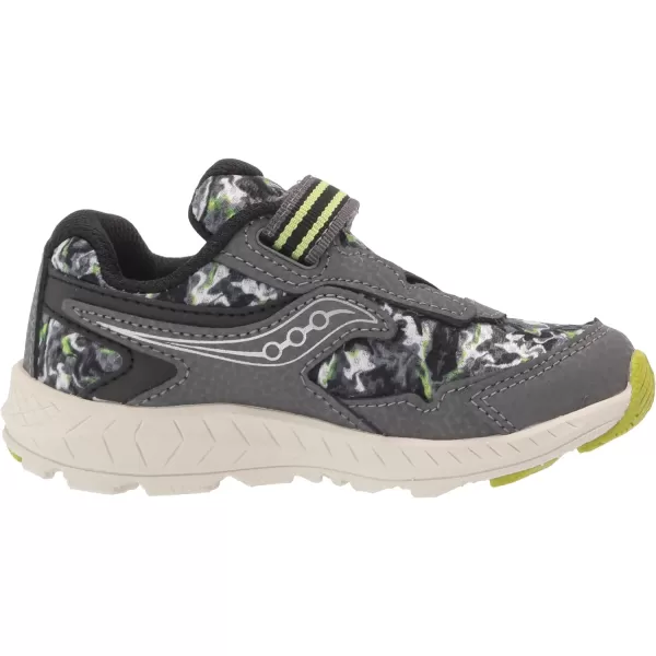 imageSaucony UnisexChild Ride 10 Jr Running ShoeOlive Camo