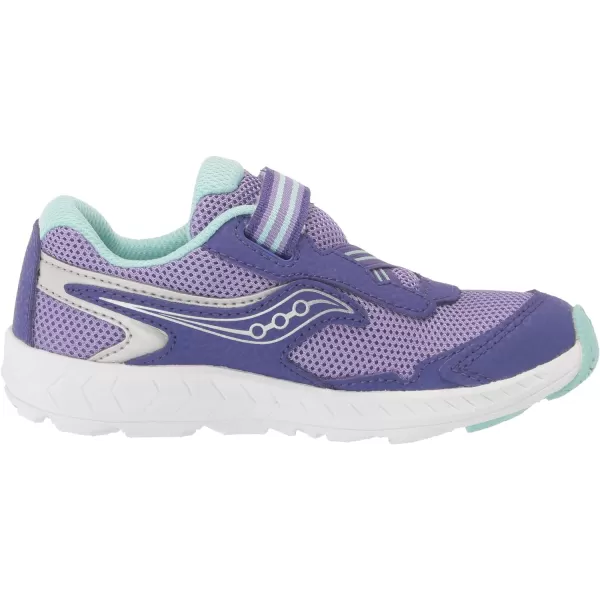 imageSaucony UnisexChild Ride 10 Jr Running ShoePurple