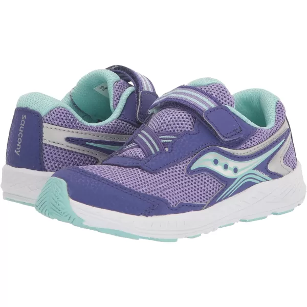 imageSaucony UnisexChild Ride 10 Jr Running ShoePurple