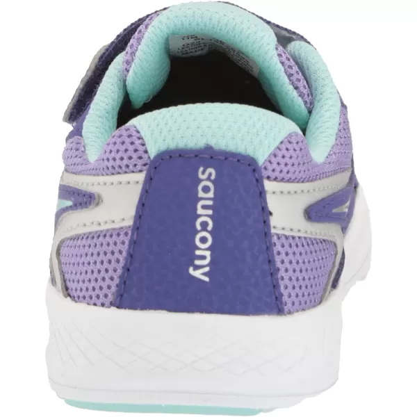 imageSaucony UnisexChild Ride 10 Jr Running ShoePurple