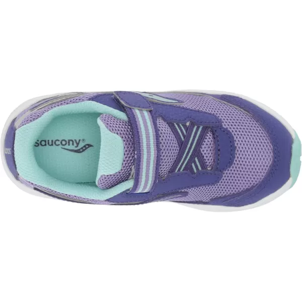 imageSaucony UnisexChild Ride 10 Jr Running ShoePurple