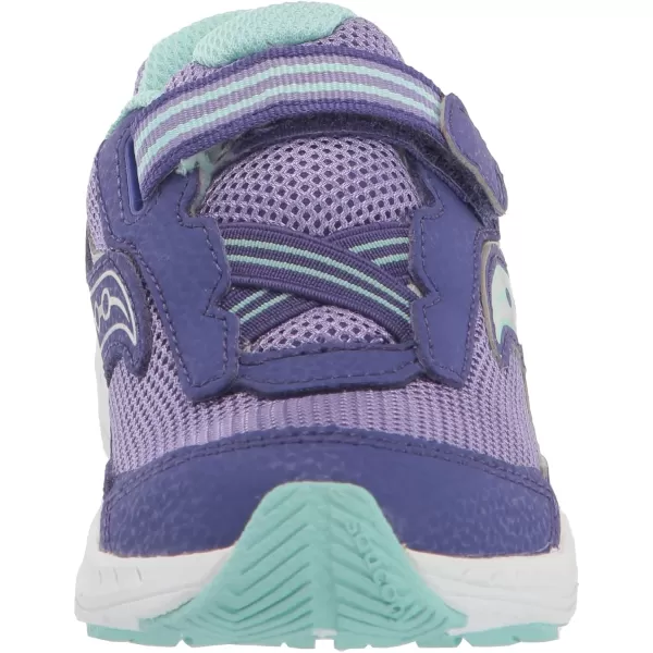 imageSaucony UnisexChild Ride 10 Jr Running ShoePurple