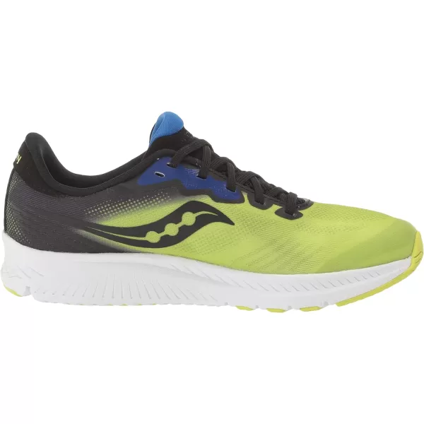 imageSaucony UnisexChild Ride 14 Running ShoeAcidLime