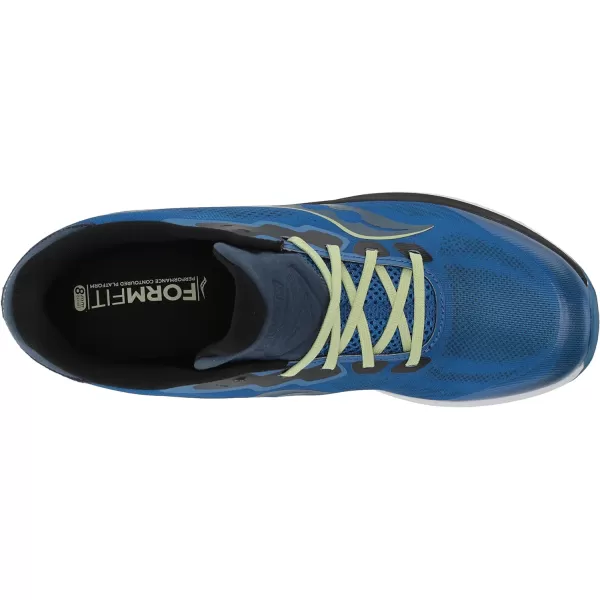 imageSaucony UnisexChild Ride 14 Running ShoeBlue