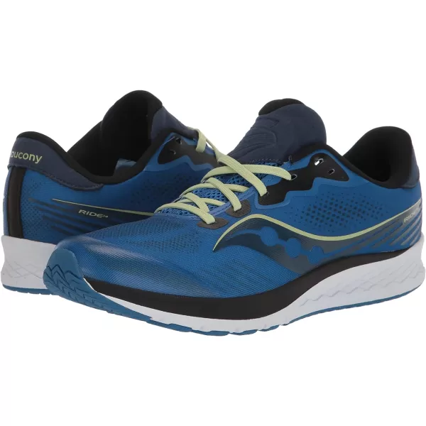 imageSaucony UnisexChild Ride 14 Running ShoeBlue