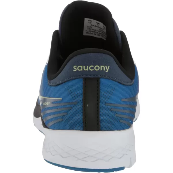 imageSaucony UnisexChild Ride 14 Running ShoeBlue