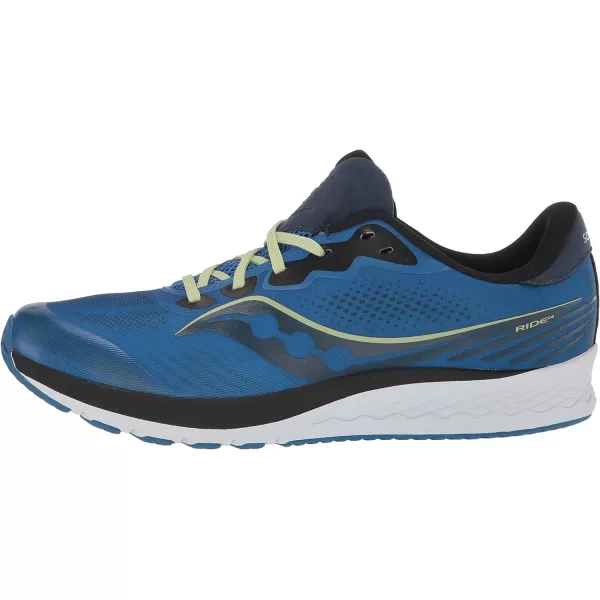 imageSaucony UnisexChild Ride 14 Running ShoeBlue