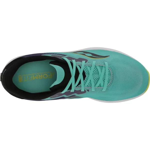 imageSaucony UnisexChild Ride 14 Running ShoeMint