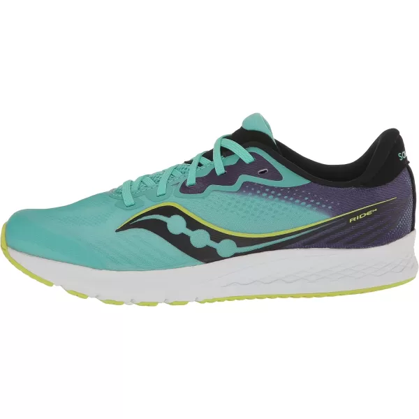 imageSaucony UnisexChild Ride 14 Running ShoeMint