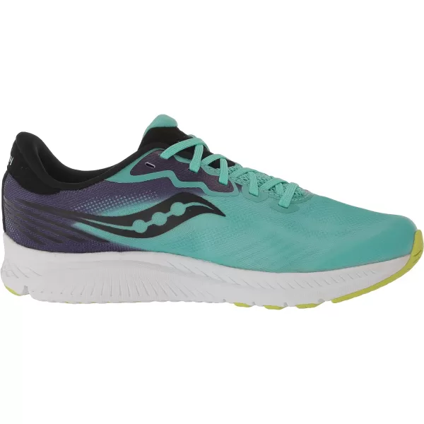 imageSaucony UnisexChild Ride 14 Running ShoeMint