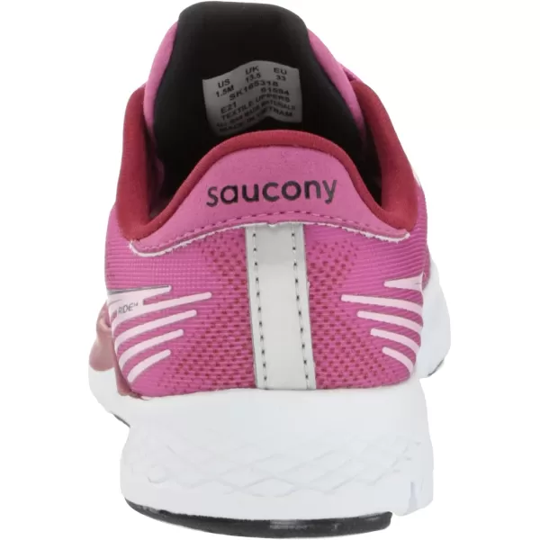 imageSaucony UnisexChild Ride 14 Running ShoePink