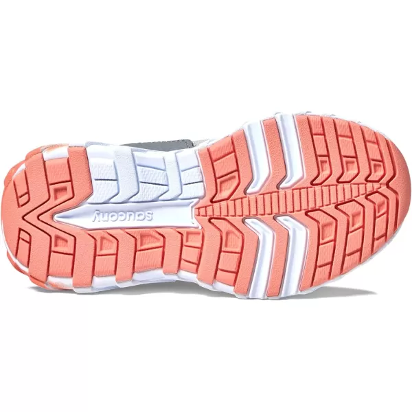 imageSaucony UnisexChild Wind 20 SneakerGreyCoral