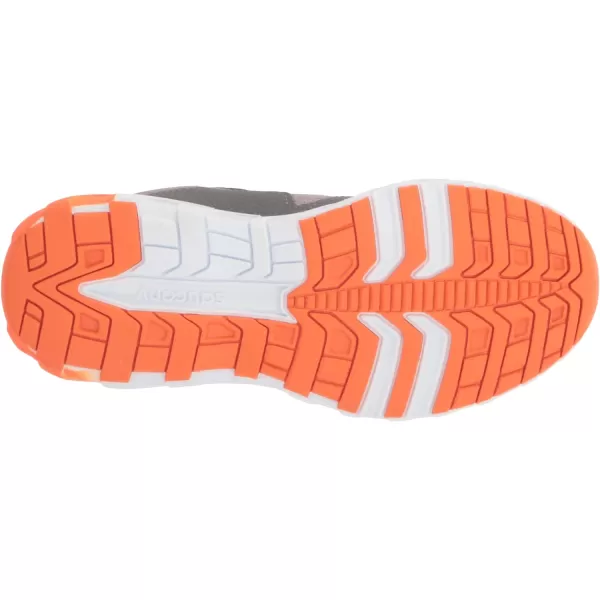 imageSaucony UnisexChild Wind 20 SneakerGreyOrange