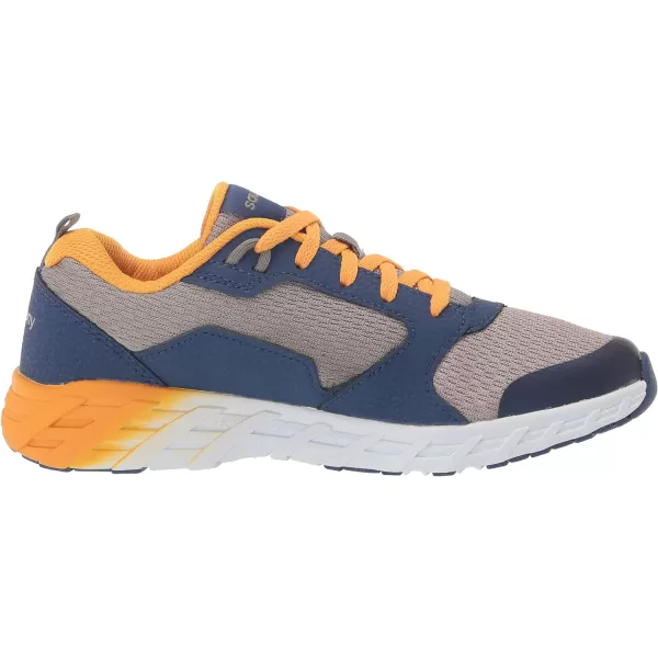 imageSaucony UnisexChild Wind 20 SneakerNavyGold