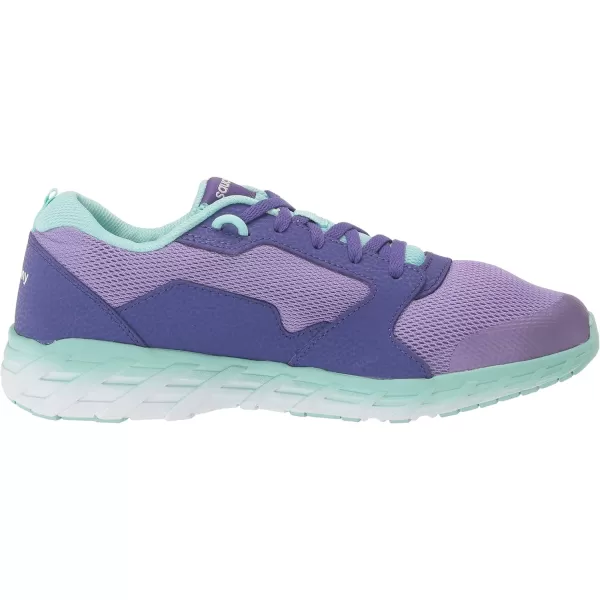 imageSaucony UnisexChild Wind 20 SneakerPurpleTurq
