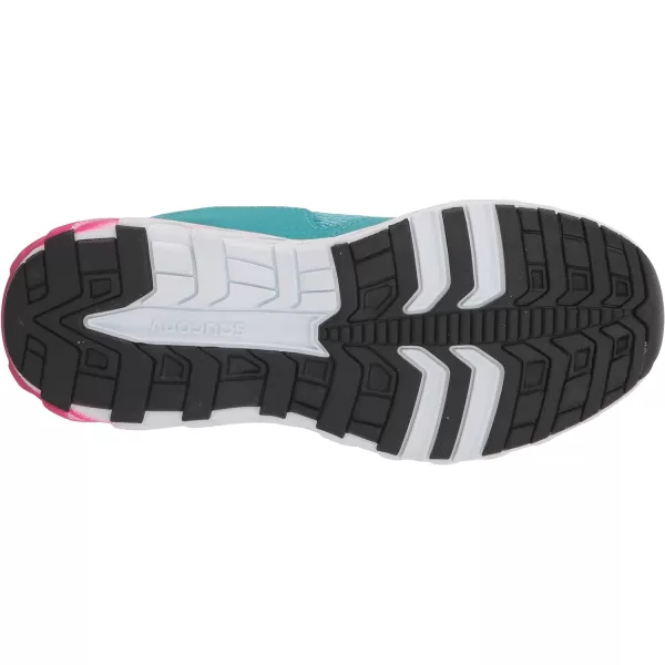 imageSaucony UnisexChild Wind 20 SneakerTurqPinkBlack