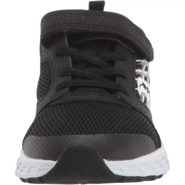 imageSaucony UnisexChild Wind Alternative Closure 20 Running ShoeBlackWhite