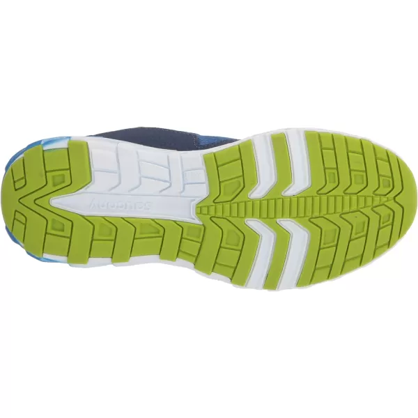 imageSaucony UnisexChild Wind Alternative Closure 20 Running ShoeBlueGreen