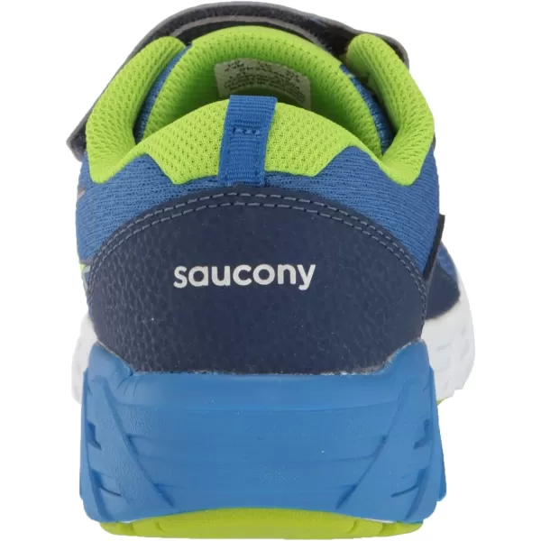 imageSaucony UnisexChild Wind Alternative Closure 20 Running ShoeBlueGreen