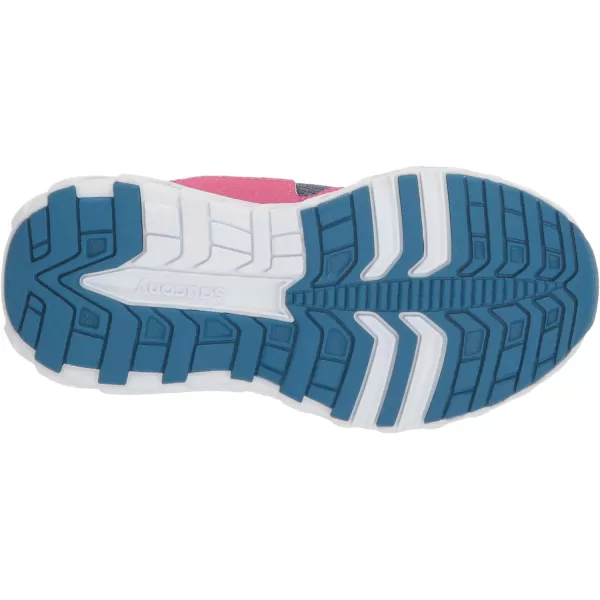 imageSaucony UnisexChild Wind Alternative Closure 20 Running ShoeNavyBerry