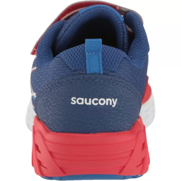 imageSaucony UnisexChild Wind Alternative Closure 20 Running ShoeRedBlue
