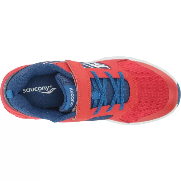 imageSaucony UnisexChild Wind Alternative Closure 20 Running ShoeRedBlue