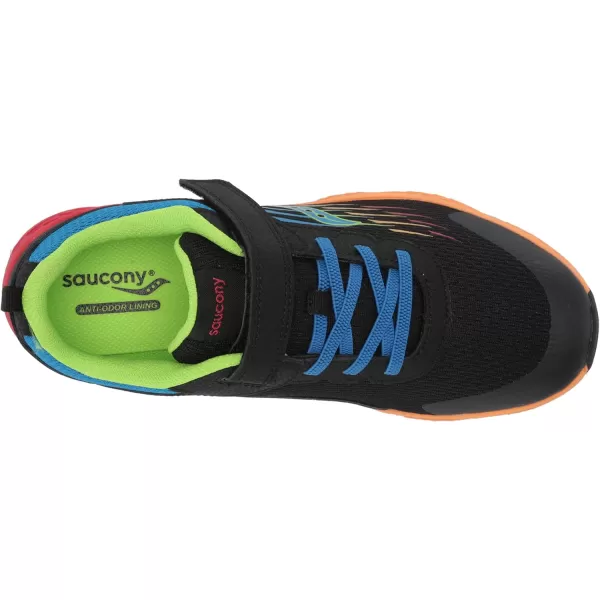 imageSaucony UnisexChild Wind Alternative Closure SneakerBlack Multi