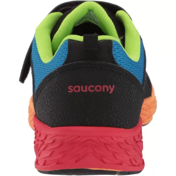 imageSaucony UnisexChild Wind Alternative Closure SneakerBlack Multi