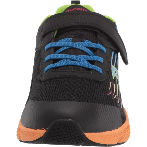 imageSaucony UnisexChild Wind Alternative Closure SneakerBlack Multi