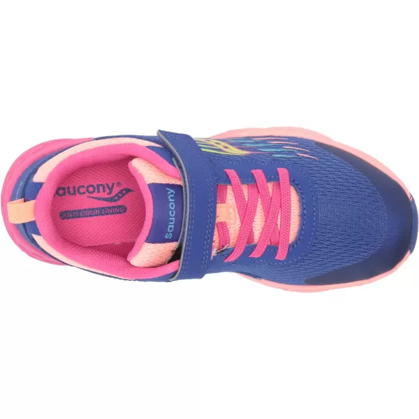 imageSaucony UnisexChild Wind Alternative Closure SneakerBlue Multi