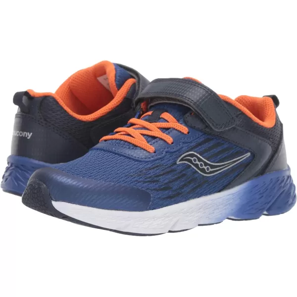 imageSaucony UnisexChild Wind Alternative Closure SneakerBlueOrange