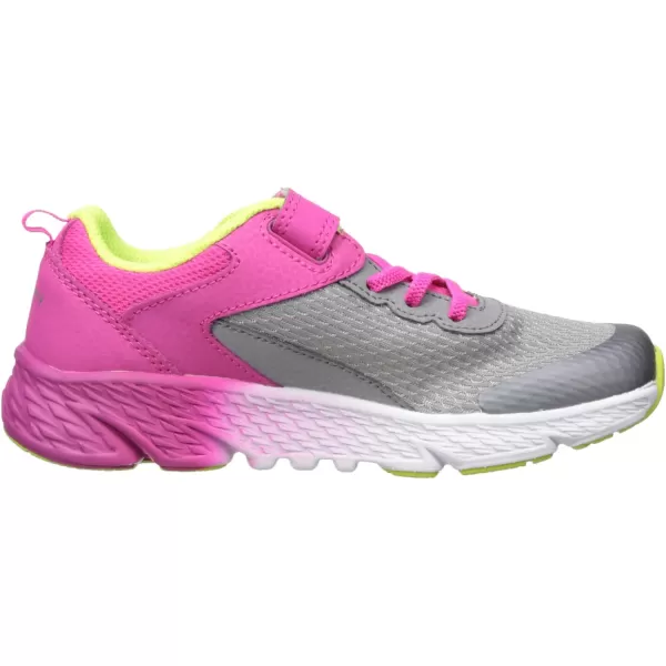 imageSaucony UnisexChild Wind Alternative Closure SneakerGreyPink