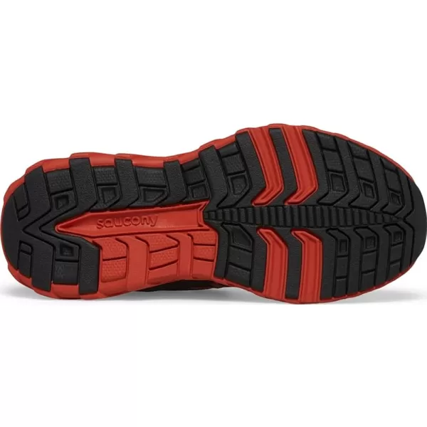 imageSaucony UnisexChild Wind Alternative Closure SneakerNeonBlackRed