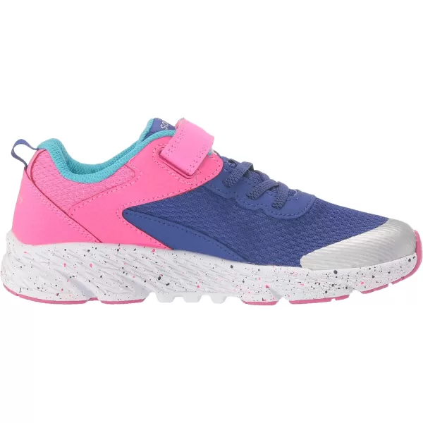imageSaucony UnisexChild Wind Alternative Closure SneakerPinkBlue