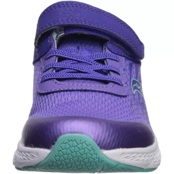 imageSaucony UnisexChild Wind Alternative Closure SneakerPurple
