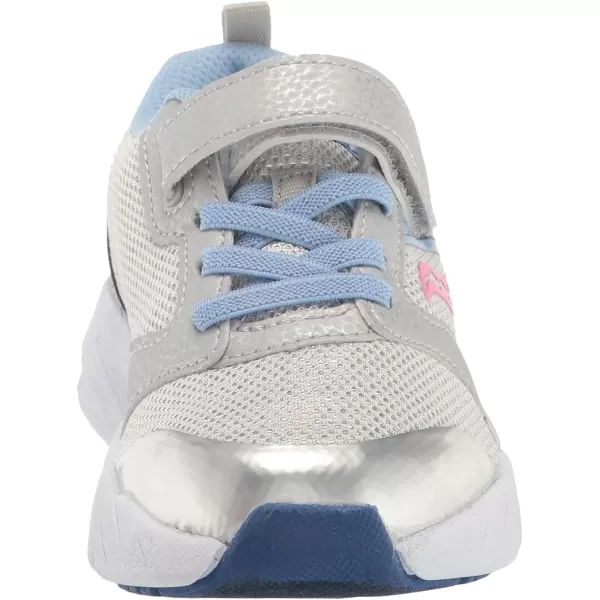 imageSaucony UnisexChild Wind FST Ac SneakerSilverBluePink