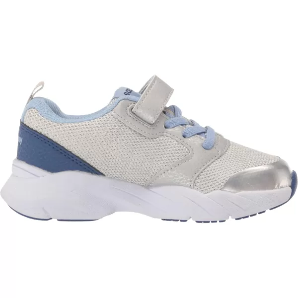imageSaucony UnisexChild Wind FST Ac SneakerSilverBluePink