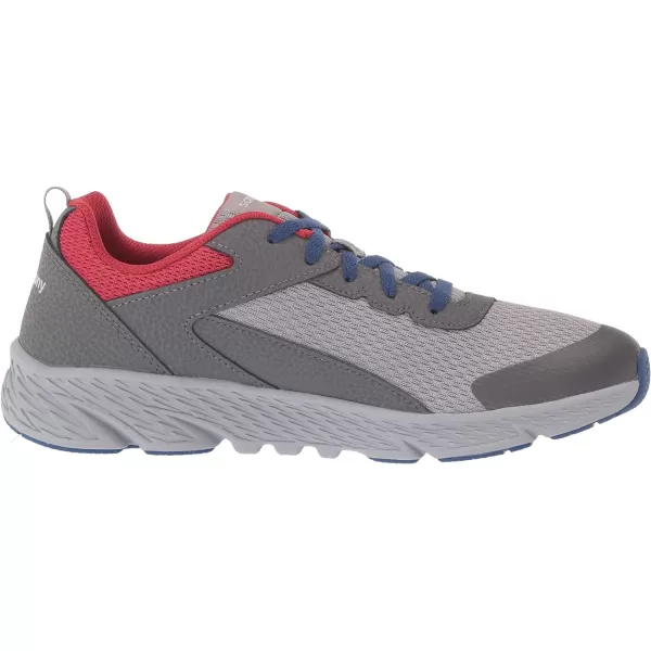 imageSaucony UnisexChild Wind Running ShoeGreyBlueRed