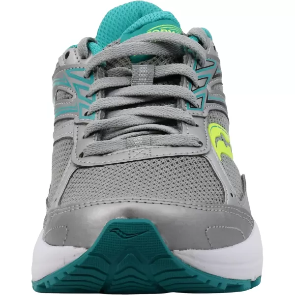 imageSaucony Womens Cohesion 14 Road Running ShoeGreyTealCitron