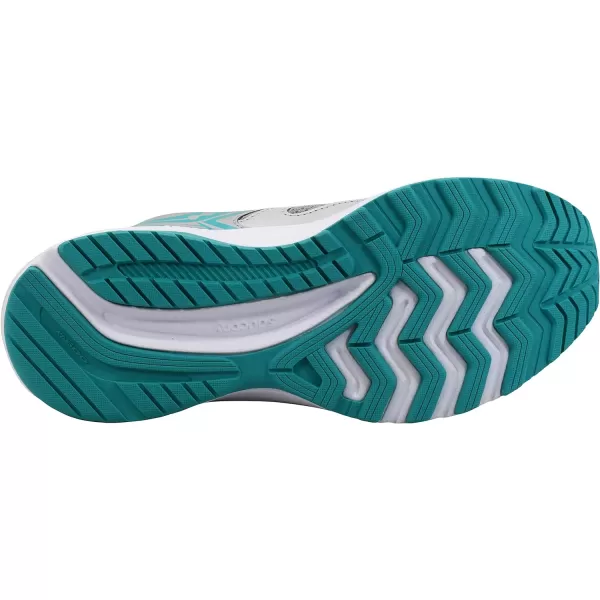 imageSaucony Womens Cohesion 14 Road Running ShoeGreyTealCitron