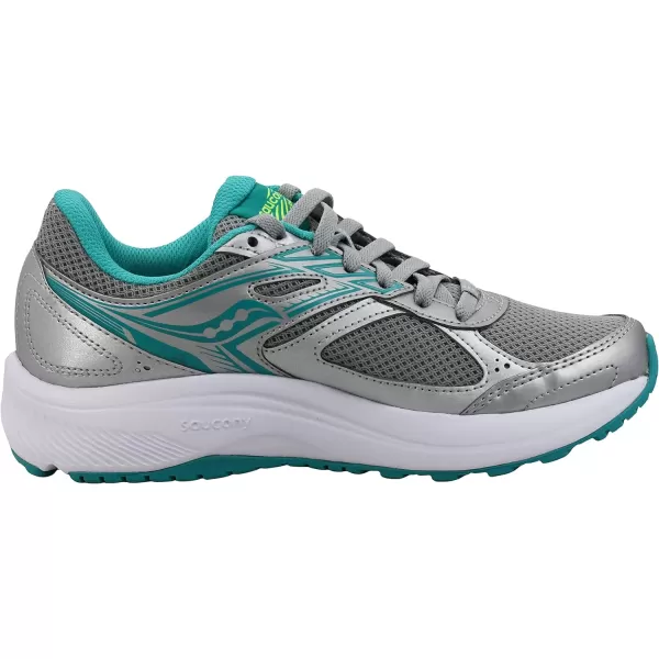 imageSaucony Womens Cohesion 14 Road Running ShoeGreyTealCitron