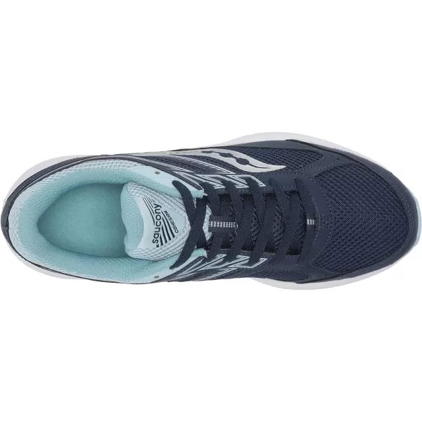imageSaucony Womens Cohesion 14 Road Running ShoeNavyLight Blue
