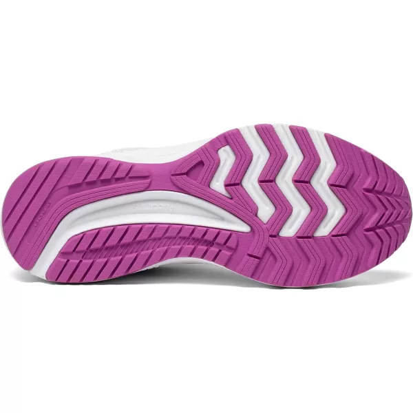 imageSaucony Womens Cohesion 14 Road Running ShoeWhite Black