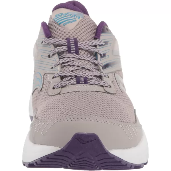 imageSaucony Womens Cohesion 15 Running ShoeSmokeGrape Pop