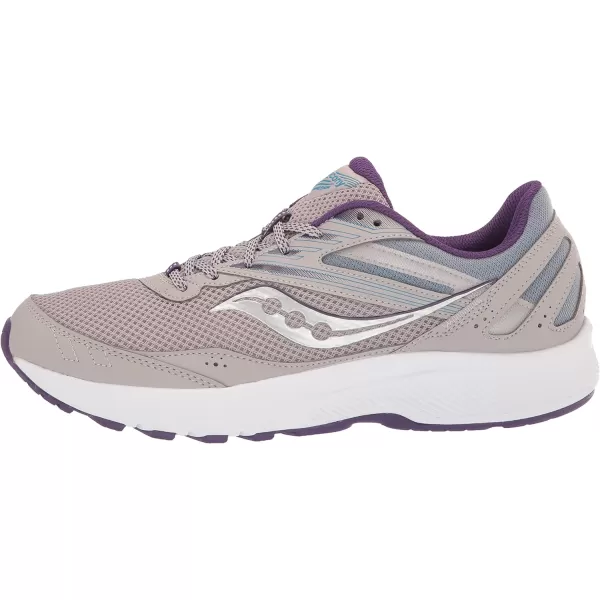 imageSaucony Womens Cohesion 15 Running ShoeSmokeGrape Pop