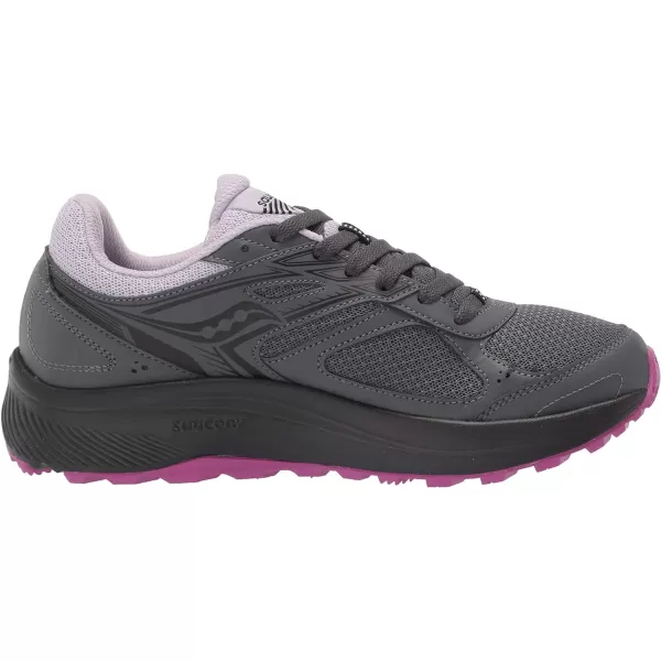 imageSaucony Womens Cohesion Tr14 Trail Running ShoeCharcoalLilac