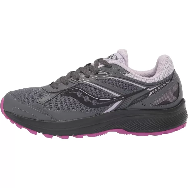 imageSaucony Womens Cohesion Tr14 Trail Running ShoeCharcoalLilac
