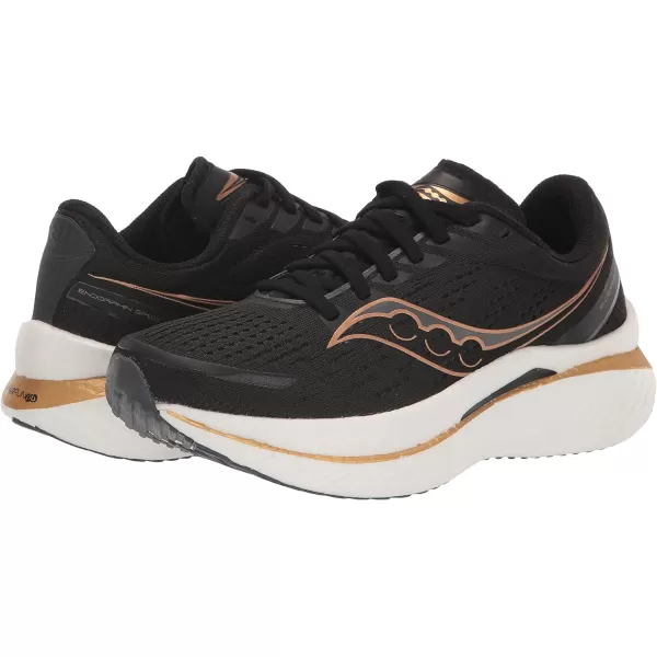 imageSaucony Womens Endorphin Speed 3 Running ShoeBlackGoldstruck