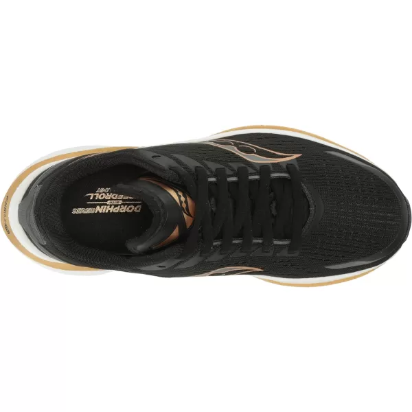 imageSaucony Womens Endorphin Speed 3 Running ShoeBlackGoldstruck