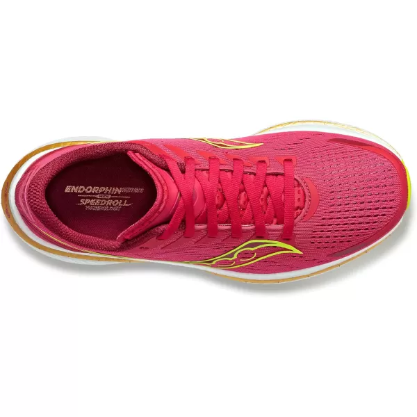 imageSaucony Womens Endorphin Speed 3 Running ShoeRedRose